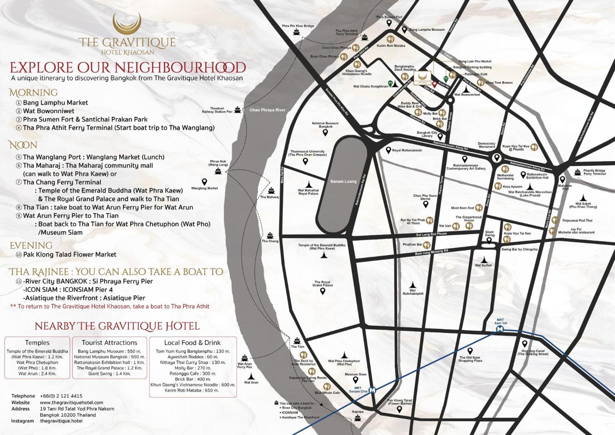 The Gravitique Hotel Khaosan Bangkok Buitenkant foto